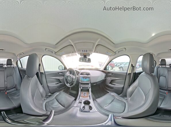 SAJAH4BV4HA949099 2017 JAGUAR XF Белый Вид наклейки с VIN-кодом