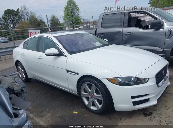 SAJAJ4FX5JCP19873 2018 JAGUAR XF Белый Вид щитка приборов
