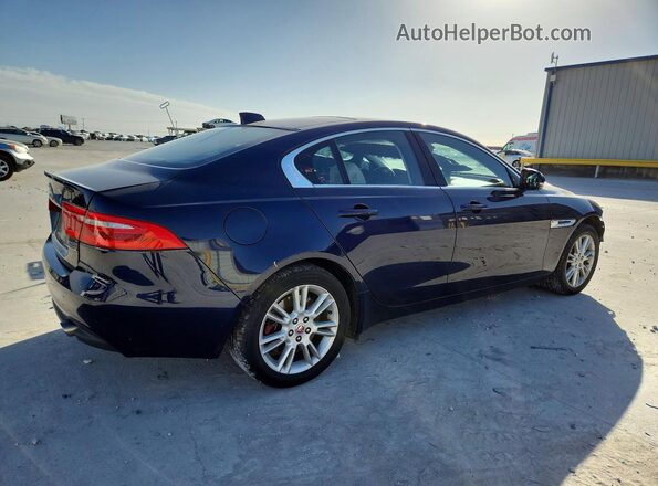 SAJAJ4FX6KCP51040 2019 JAGUAR XF Синий Задняя правая четверть