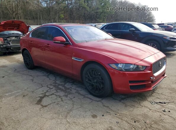 SAJAJ4FX8JCP35419 2018 JAGUAR XF Красный Передняя правая четверть