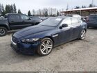 2017 Jaguar Xe 35t Prestige Синий vin: SAJAK4BV1HA970946