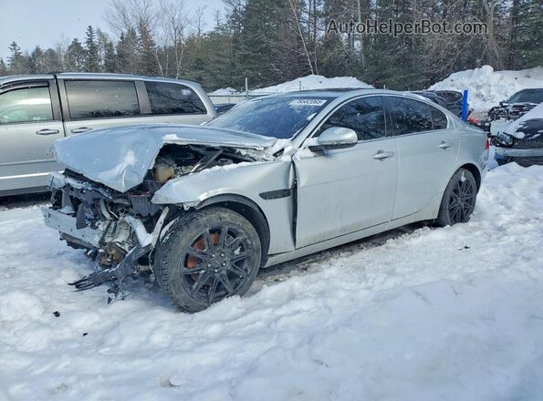 SAJAK4FX6JCP23203 2018 JAGUAR XF Серебряный Передняя левая четверть
