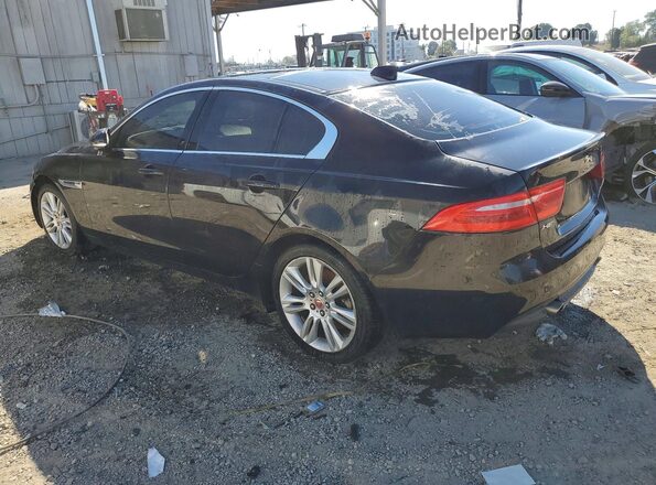 SAJAS4FX0KCP52732 2019 JAGUAR XF Black Задня ліва чверть