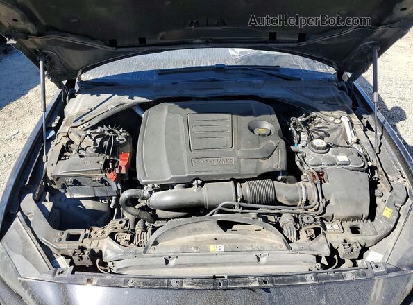 SAJAS4FX0KCP52732 2019 JAGUAR XF Black Вид задньої частини салону