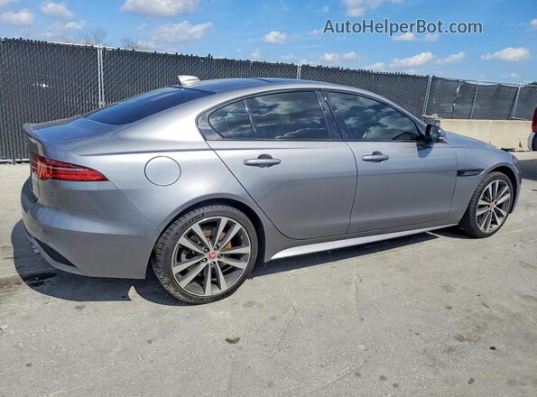 SAJAT4GX0LCP61699 2020 JAGUAR XF Gray Задня права чверть
