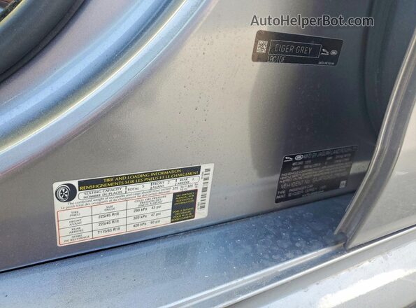 SAJAT4GX0LCP61699 2020 JAGUAR XF Gray Вид підкапотного простору
