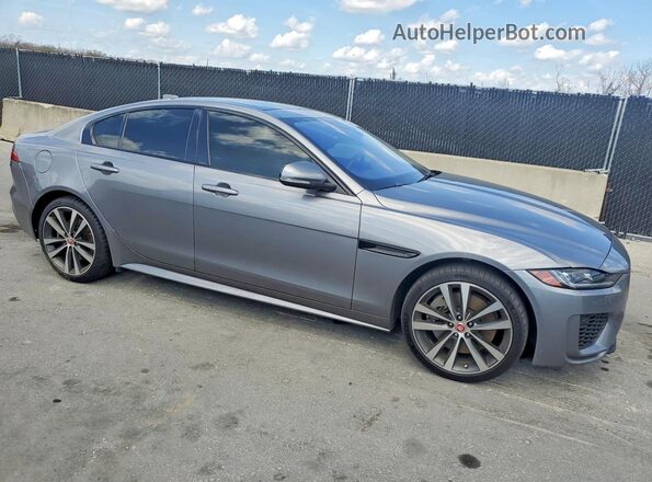 SAJAT4GX0LCP61699 2020 JAGUAR XF Gray Передня права чверть