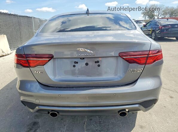 SAJAT4GX0LCP61699 2020 JAGUAR XF Gray Вид ззаду