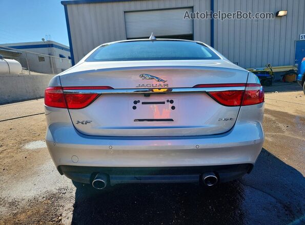 SAJBD4BV1GCY09689 2016 JAGUAR XF Серебряный Вид сзади