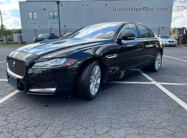 SAJBD4BV9GCY06832 2016 JAGUAR XF Черный Задняя левая четверть