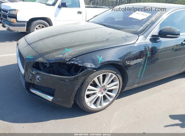 SAJBE4BN4HCY44547 2017 JAGUAR XF Black Вид спереду