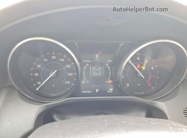 SAJBJ4BV9GCY16687 2016 JAGUAR XF Синий Вид щитка приборов