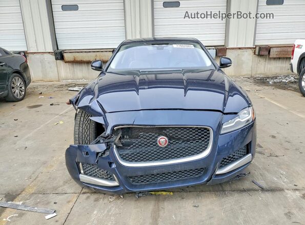 SAJBJ4BV9GCY16687 2016 JAGUAR XF Синий Вид спереди