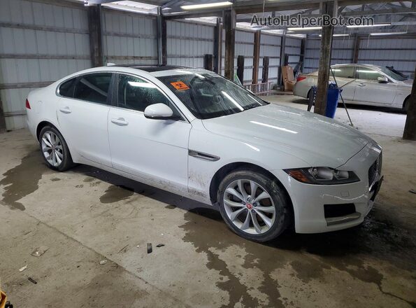 SAJBJ4FX4KCY79488 2019 JAGUAR XF Белый Передняя правая четверть