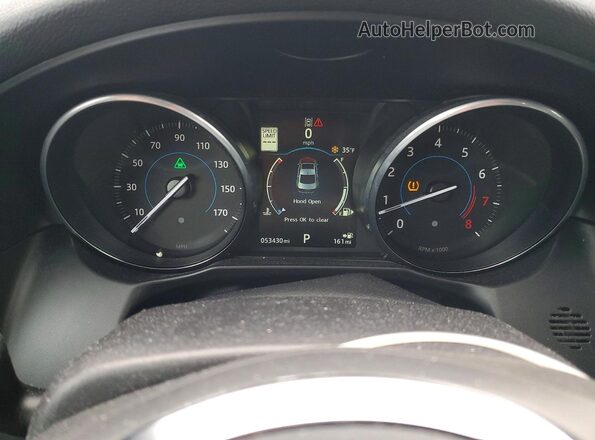 SAJBL4BV7GCY15497 2016 JAGUAR XF Черный Вид щитка приборов