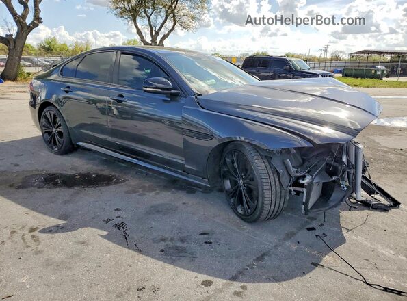SAJBL4GX5RCY97386 2024 JAGUAR XF Серый Передняя правая четверть