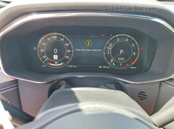 SAJBL4GX5RCY97386 2024 JAGUAR XF Серый Вид щитка приборов