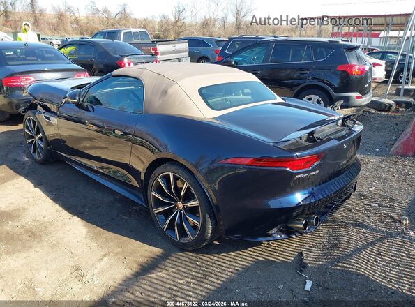 SAJD55FE4MCK76786 2021 JAGUAR F-TYPE Dark Blue Задняя левая четверть