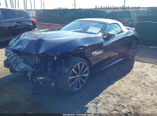SAJD55FE4MCK76786 2021 JAGUAR F-TYPE Dark Blue Передняя левая четверть