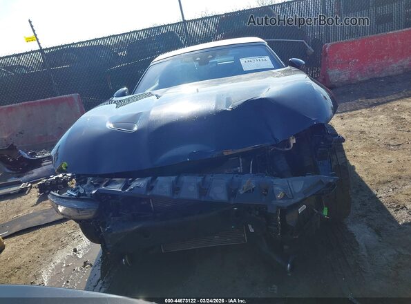 SAJD55FE4MCK76786 2021 JAGUAR F-TYPE Dark Blue Вид задней части салона