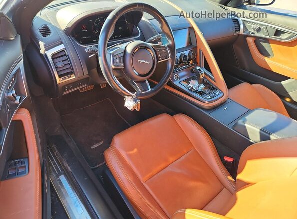 SAJD85FV1MCK75408 2021 JAGUAR F-TYPE Синий Вид панели приборов