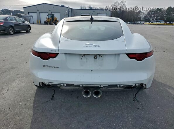 SAJDD1EV3JCK50804 2018 JAGUAR F-TYPE Белый Вид сзади