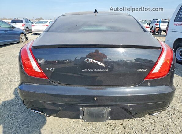 SAJWA1C71H8W06895 2017 JAGUAR XJ Black Vista trasera