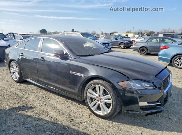 SAJWA1C71H8W06895 2017 JAGUAR XJ Black Delantero derecho