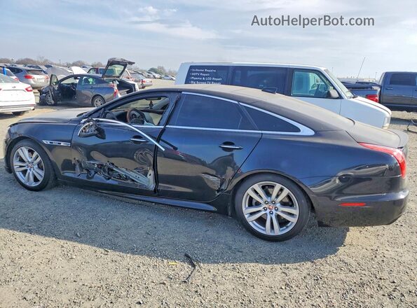 SAJWA1C71H8W06895 2017 JAGUAR XJ Black Trasero izquierdo