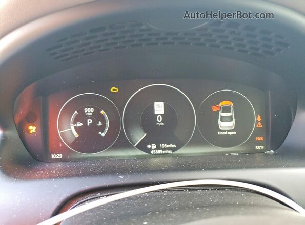 SAJWA1C71H8W06895 2017 JAGUAR XJ Black Vista del cuadro de instrumentos