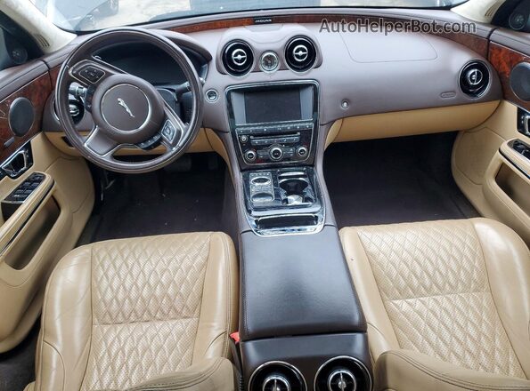 SAJWA2G7XG8V99878 2016 JAGUAR XJL Black Vista del salpicadero
