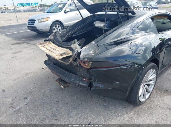 SAJWA6AT1H8K43348 2017 JAGUAR F-TYPE Black Widok zestawu wskaźników