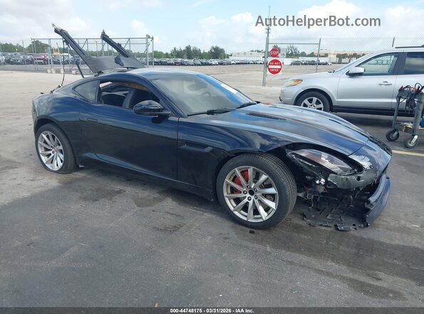 SAJWA6AT1H8K43348 2017 JAGUAR F-TYPE Black Przód prawy