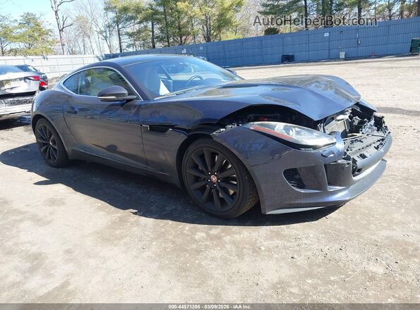 SAJWA6ATXH8K44594 2017 JAGUAR F-TYPE Dark Blue Передняя правая четверть