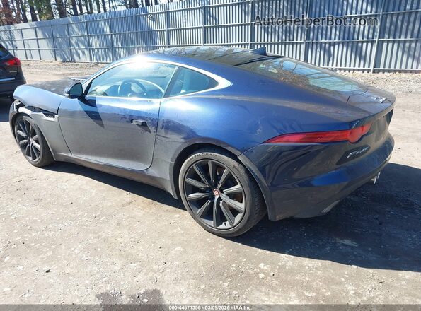 SAJWA6ATXH8K44594 2017 JAGUAR F-TYPE Dark Blue Задняя левая четверть