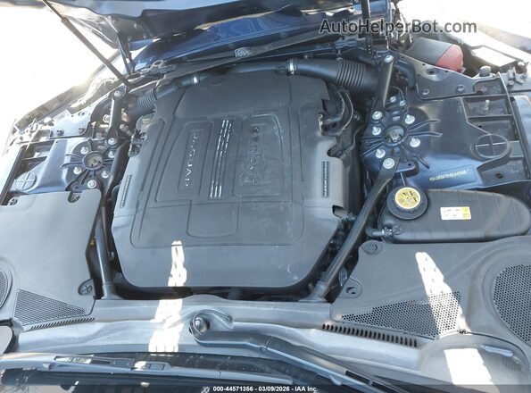 SAJWA6ATXH8K44594 2017 JAGUAR F-TYPE Dark Blue Вид сзади