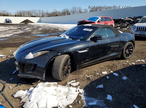 SAJWA6ET7H8K45678 2017 JAGUAR F-TYPE Черный Передняя левая четверть