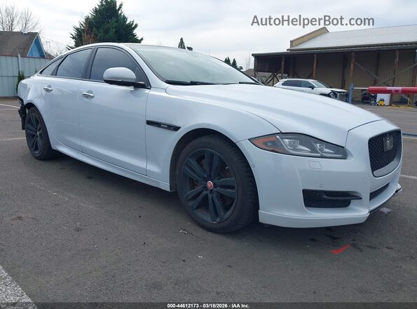 SAJWJ1CD1H8W07406 2017 JAGUAR XJ White Передня права чверть