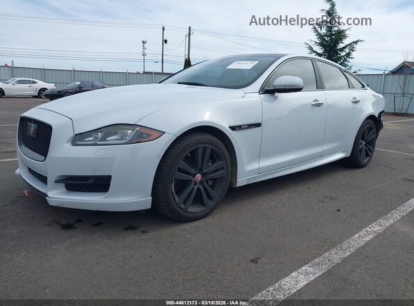 SAJWJ1CD1H8W07406 2017 JAGUAR XJ White Передня ліва чверть