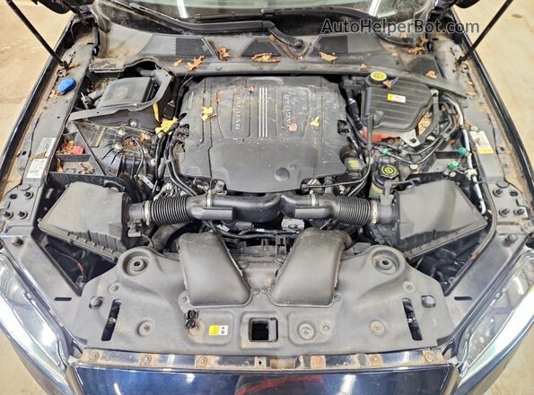 SAJWJ2GD1G8V92341 2016 JAGUAR XJL Black Widok wnętrza z tyłu