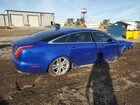 2017 Jaguar Xjl Portfolio Синий vin: SAJWJ2GD1H8W06076