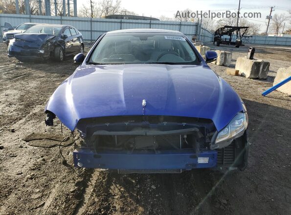 SAJWJ2GD1H8W06076 2017 JAGUAR XJL Синий Вид спереди