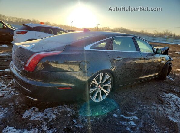 SAJWJ2GD4H8W09473 2017 JAGUAR XJL Зеленый Задняя правая четверть