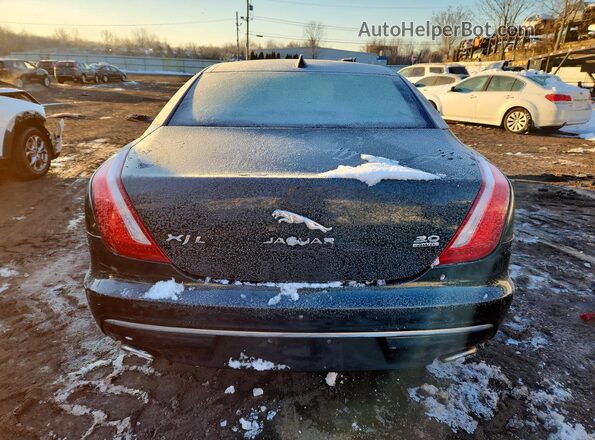 SAJWJ2GD4H8W09473 2017 JAGUAR XJL Зеленый Вид сзади