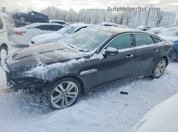 SAJWJ2GD7G8V95289 2016 JAGUAR XJL Черный Передняя левая четверть