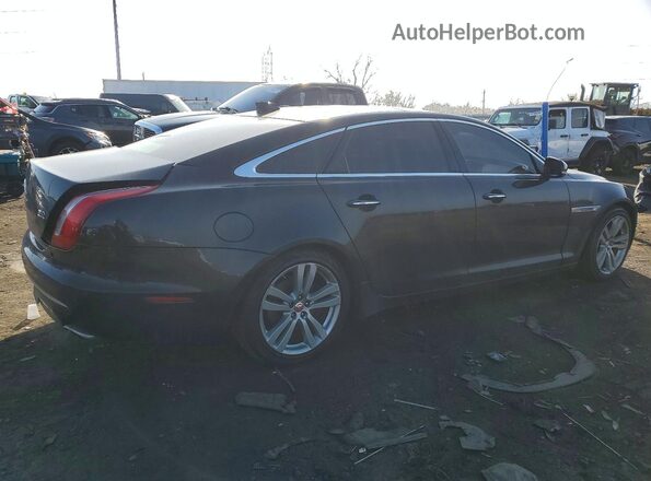 SAJWJ2GD8H8W09721 2017 JAGUAR XJL Черный Задняя правая четверть