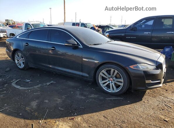 SAJWJ2GD8H8W09721 2017 JAGUAR XJL Черный Передняя правая четверть