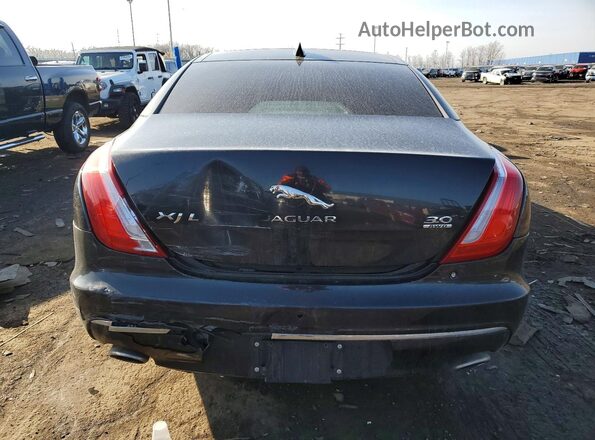 SAJWJ2GD8H8W09721 2017 JAGUAR XJL Черный Вид сзади