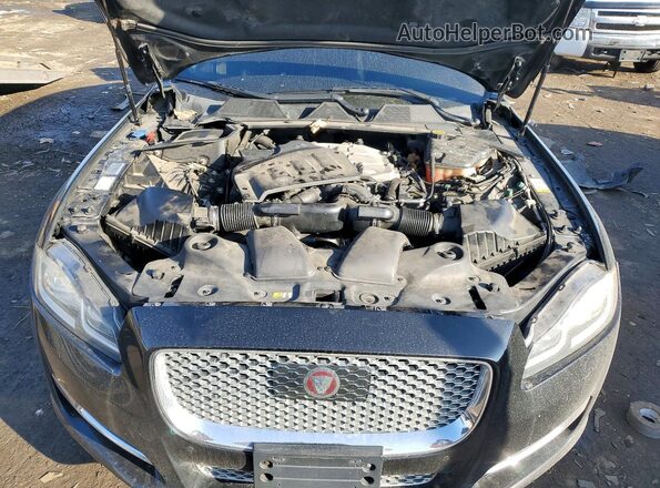 SAJWJ2GD8H8W09721 2017 JAGUAR XJL Черный Вид задней части салона