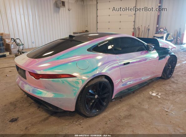 SAJWJ6BV7G8K24656 2016 JAGUAR F-TYPE Черный Задняя правая четверть